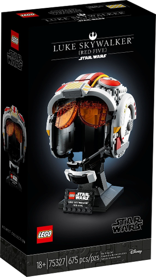 75327 - Luke Skywalker (Red Five) Helmet - EMPTY BOX ONLY