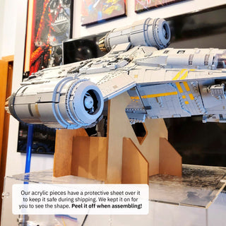 UCS The Razor Crest (#75331) Acrylic Stand Scobo Design, LLC