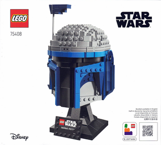 75408-Jango Fett Helmet - INSTRUCTIONS ONLY Instructions LEGO®