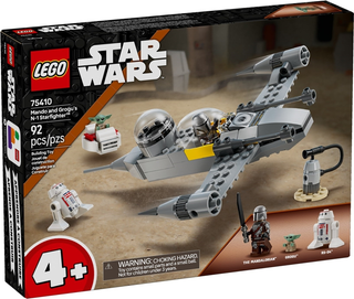 75410 - Mando and Grogu's N-1 Starfighter - EMPTY BOX ONLY