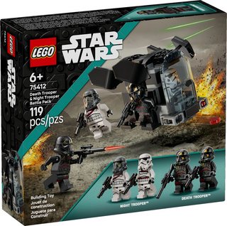 75412 - Death Trooper & Night Trooper Battle Pack - EMPTY BOX ONLY Empty Box LEGO®