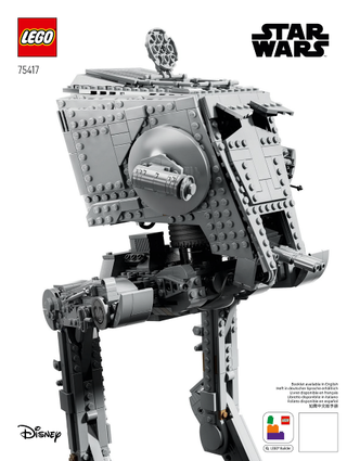 75417 - AT-ST Walker - UCS - INSTRUCTIONS ONLY Instructions LEGO®
