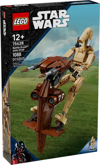 75428 - Battle Droid with STAP - EMPTY BOX ONLY