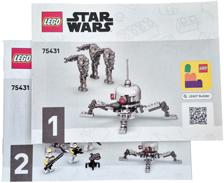 75431-327th Star Corps Clone Troopers Battle Pack - INSTRUCTIONS ONLY Instructions LEGO®