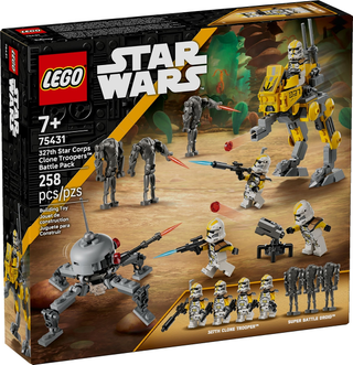 75431 - 327th Star Corps Clone Troopers Battle Pack - EMPTY BOX ONLY Empty Box LEGO®