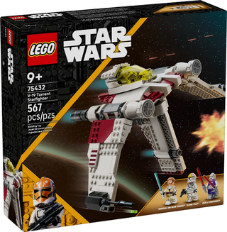 75432 - V-19 Torrent Starfighter - EMPTY BOX ONLY Empty Box LEGO®