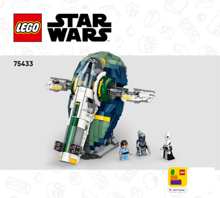 75433-Jango Fett's Starship - INSTRUCTIONS ONLY Instructions LEGO®