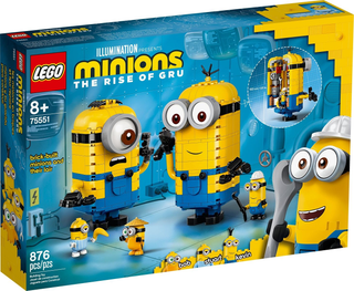 75551 - Brick-Built Minions and Their Lair - EMPTY BOX ONLY