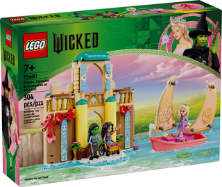 Glinda, Elphaba & Nessarose at Shiz Uni, 75681 Building Kit LEGO®