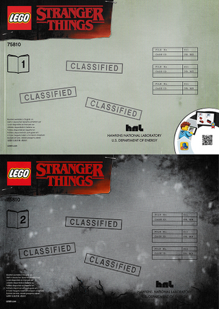 75810-The Upside Down - INSTRUCTIONS ONLY Instructions LEGO®
