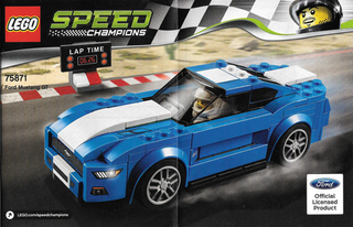 75871-Ford Mustang GT - INSTRUCTIONS ONLY Instructions LEGO®