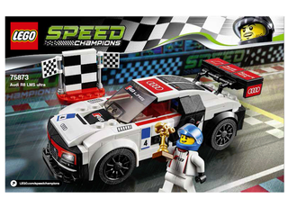 75873-Audi R8 LMS ultra - INSTRUCTIONS ONLY Instructions LEGO®