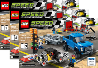 75875-Ford F - 150 Raptor & Ford Model A Hot Rod - INSTRUCTIONS ONLY Instructions LEGO®