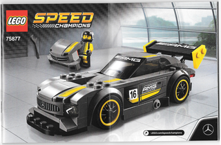 75877-Mercedes - AMG GT3 - INSTRUCTIONS ONLY Instructions LEGO®