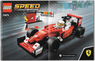 75879-Scuderia Ferrari SF16 - H - INSTRUCTIONS ONLY Instructions LEGO®
