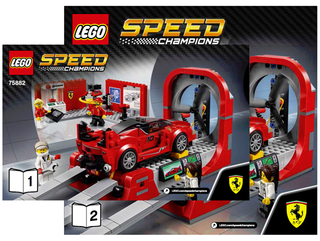 75882-Ferrari FXX K & Development Center - INSTRUCTIONS ONLY Instructions LEGO®