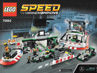 75883-MERCEDES AMG PETRONAS Formula One Team - INSTRUCTIONS ONLY Instructions LEGO®
