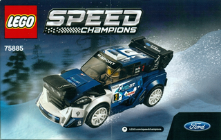 75885-Ford Fiesta M - Sport WRC - INSTRUCTIONS ONLY Instructions LEGO®