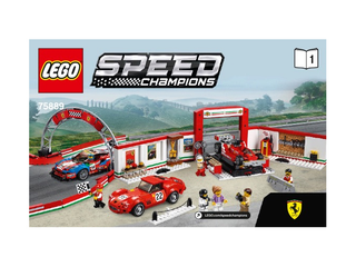 75889-Ferrari Ultimate Garage - INSTRUCTIONS ONLY Instructions LEGO®