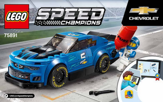 75891-Chevrolet Camaro ZL1 Race Car - INSTRUCTIONS ONLY Instructions LEGO®