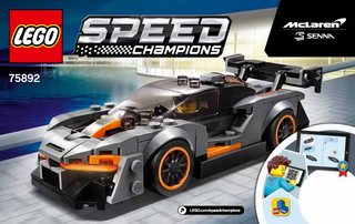 75892-McLaren Senna - INSTRUCTIONS ONLY Instructions LEGO®