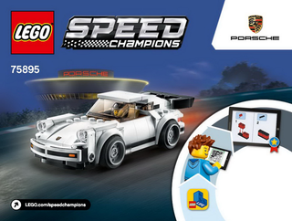 75895-1974 Porsche 911 Turbo 3.0 - INSTRUCTIONS ONLY Instructions LEGO®