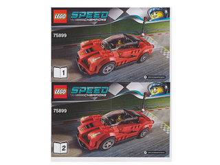 75899-LaFerrari - INSTRUCTIONS ONLY Instructions LEGO®