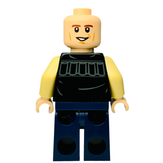 Han Solo, Dark Blue Legs, Vest with Pockets, Wavy Hair, sw0771 Minifigure LEGO®