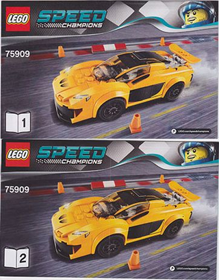 75909-McLaren P1 - INSTRUCTIONS ONLY Instructions LEGO®