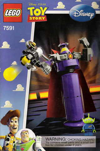 7591-Construct - a - Zurg - INSTRUCTIONS ONLY Instructions LEGO®