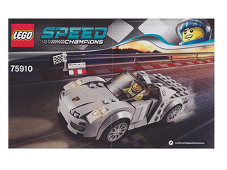 75910-Porsche 918 Spyder - INSTRUCTIONS ONLY Instructions LEGO®