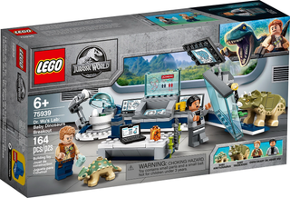 75939 - Dr. Wu's Lab: Baby Dinosaurs Breakout - EMPTY BOX ONLY