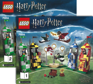 75956-Quidditch Match - INSTRUCTIONS ONLY Instructions LEGO®