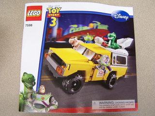 7598-Pizza Planet Truck Rescue - INSTRUCTIONS ONLY Instructions LEGO®