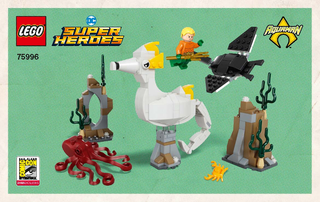 75996-Aquaman and Storm - San Diego Comic - Con 2018 Exclusive - INSTRUCTIONS ONLY Instructions LEGO®