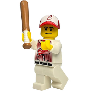 Baseball Player, col03-16 - LEGO® CMF Minifigure