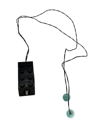 1x1 Round LED Light-up Studs x2, Battery Operated, LS1x1DRPB Custom Parts United Brick Co®