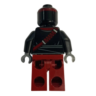 Foot Soldier, Robot- dark red legs, tnt005 Minifigure LEGO®