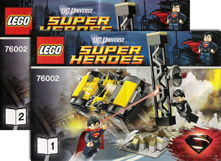 76002-Superman: Metropolis Showdown - INSTRUCTIONS ONLY Instructions LEGO®