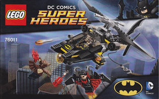 76011-Batman: Man - Bat Attack - INSTRUCTIONS ONLY Instructions LEGO®