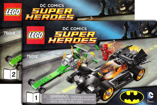 76012-Batman: The Riddler Chase - INSTRUCTIONS ONLY Instructions LEGO®