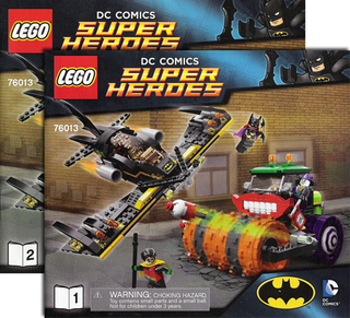 76013-Batman: The Joker Steam Roller - INSTRUCTIONS ONLY Instructions LEGO®