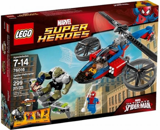 76016 - Spider-Helicopter Rescue - EMPTY BOX ONLY