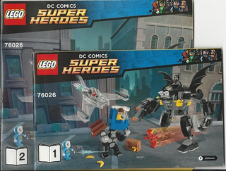 76026-Gorilla Grodd Goes Bananas - INSTRUCTIONS ONLY Instructions LEGO®