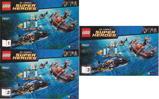 76027-Black Manta Deep Sea Strikes - INSTRUCTIONS ONLY Instructions LEGO®