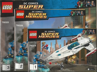 76028-Darkseid Invasion - INSTRUCTIONS ONLY Instructions LEGO®