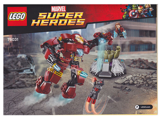 76031-The Hulk Buster Smash - INSTRUCTIONS ONLY Instructions LEGO®