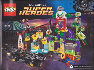 76035-Jokerland - INSTRUCTIONS ONLY Instructions LEGO®
