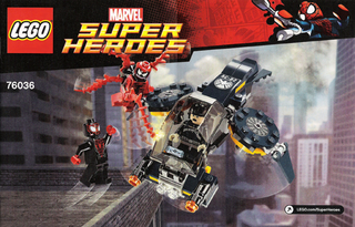 76036-Carnage's SHIELD Sky Attack - INSTRUCTIONS ONLY Instructions LEGO®