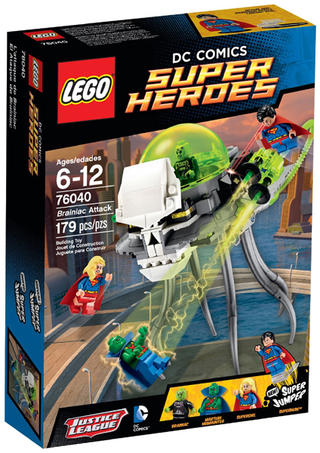 76040 - Brainiac Attack - EMPTY BOX ONLY Empty Box LEGO®